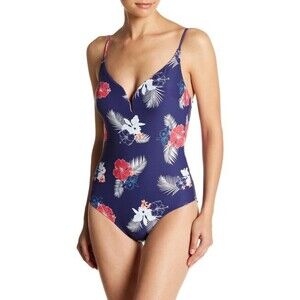 Onia Gloria Swimsuit One-Piece Bathing Suit Multicolor Floral Size L $225